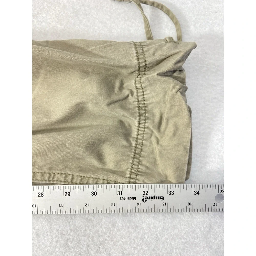 Vintage Polo Ralph Lauren Pants Womens 8 Khaki Paratrooper Military Cargo Y2K